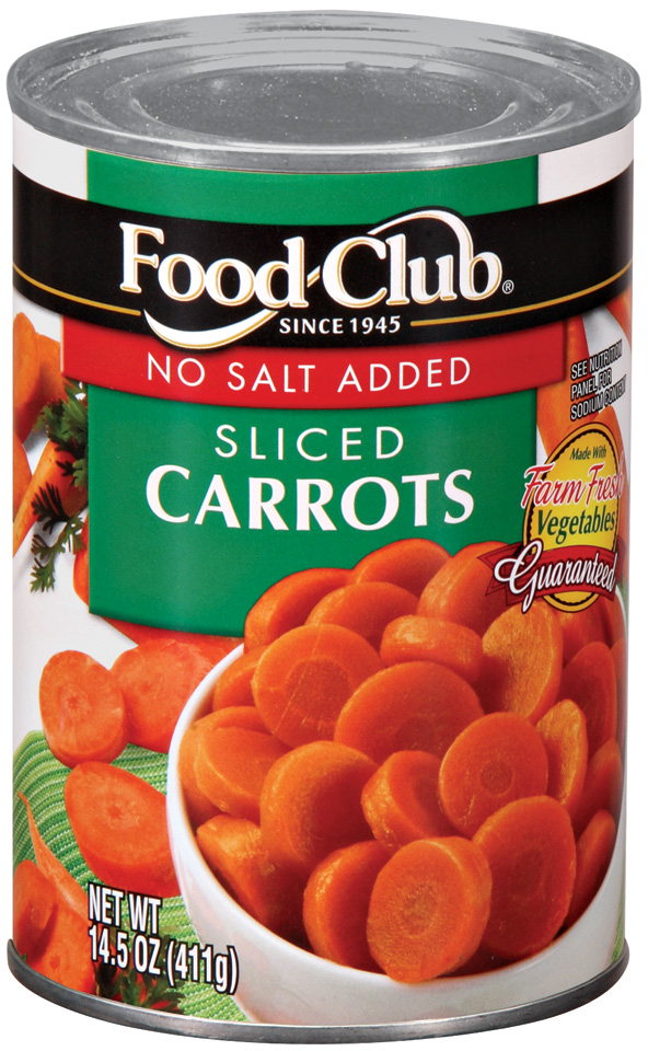 EWG's Food Scores Canned Vegetables Carrots Products