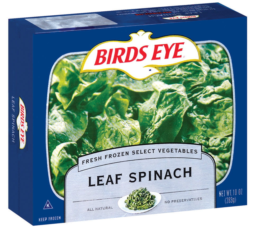 EWG's Food Scores Frozen Vegetables Spinach Products