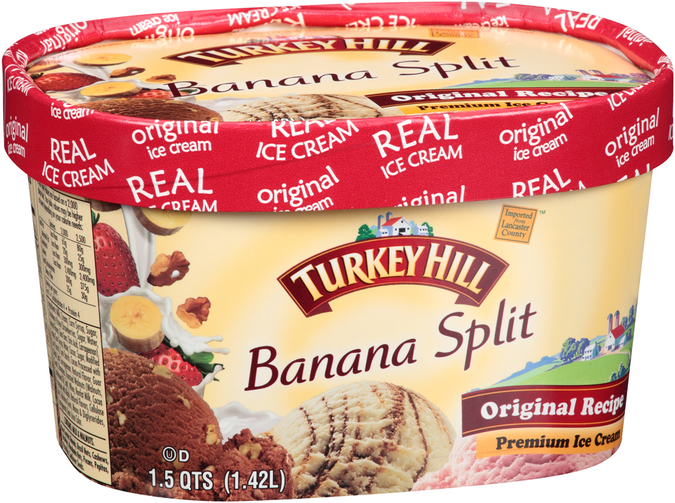 EWG's Food Scores Turkey Hill Premium Ice Cream, Banana Split