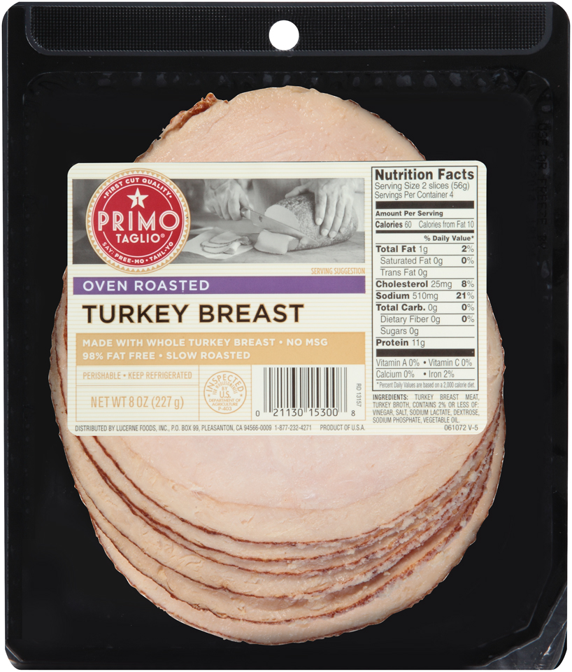 EWG's Food Scores Primo Taglio Turkey Breast
