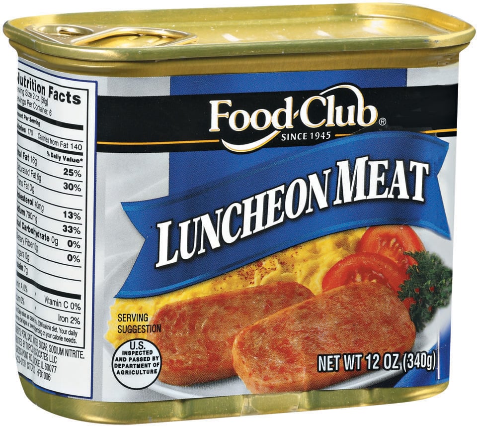EWG's Food Scores Canned Meat Products