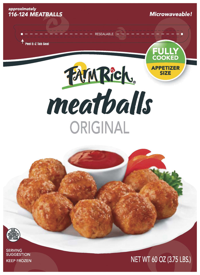 Farm Rich Homestyle Meatballs Nutrition See More...
