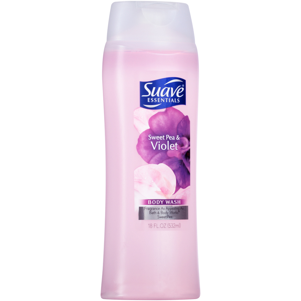 EWG Skin Deep® Suave Essentials Sweet Pea and Violet Body Wash (2020