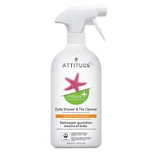 ATTITUDE Nature + Daily Shower & Tile Cleaner, Citrus Zest