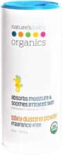 Nature's Baby Organics Silky Dusting Powder, Fragrance Free
