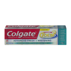 Colgate Total Advanced Fresh + Whitening Toothpaste (2019 formulation)