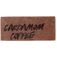 LUSH Wash Card, Cardamom Coffee (2019 formulation)