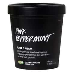 LUSH Foot Cream, Pink Peppermint  (2019 formulation)