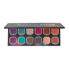 Dominique Cosmetics Celestial Storm Palette Pressed Pigments, (Electric Amethyst, Lucid Dream, Astrid Lust) (2019 formulation)