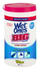 Wet Ones Wet Ones, Big Ones Extra Thick Antibacterial Hand Wipes, fresh scent