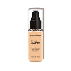 L.A. Colors Truly Matte Long Wearing High Pigment Foundation, CML351 Porcelain (2020 formulation)
