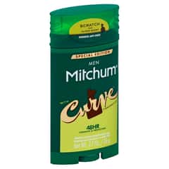 Mitchum Men With Curve Fragrance 48 Hr Strength & Protection Antiperspirant & Deodorant (2018 formulation)