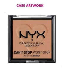 Nyx Professional Makeup Can't Stop Won't Stop Mattifying Powder, Caramel Cswsm07