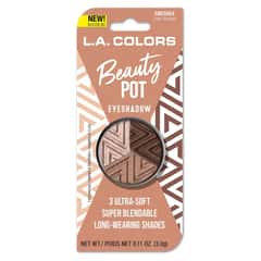 L.A. Colors Beauty Pot Eyeshadow, Love Triangle Cbes851