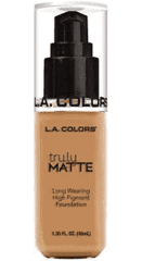L.A. Colors Long Wearing High Pigment Foundation (2020 formulation)