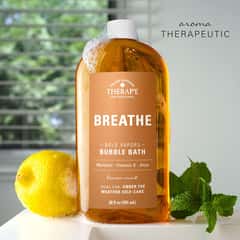 Village Naturals Bath Shoppe Village Naturals + Therapy, Bold Vapors, Bubble Bath, Lemonmint
