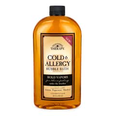 Village Naturals Bath Shoppe Village Naturals - Therapy, Cold & Allergy Bubble Bath, Bold Vapors (2020 formulation)