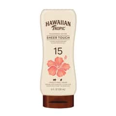 Hawaiian Tropic Sheer Touch Ultra Radiance Oil Free Sunscreen Lotion, Spf 15