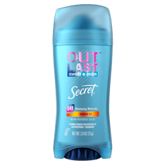 Secret Invisible Solid Women's Antiperspirant Deodorant, Argan Oil Scent