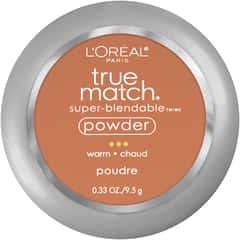 L'Oréal L'Oreal Paris True Match Super-Blendable Powder Foundation, W8 Creme Cafe (2020 formulation)