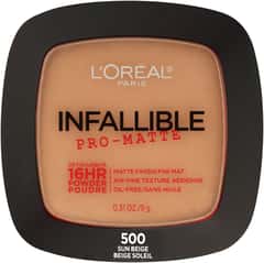 L'Oréal Paris L'oreal Paris Infallible Pro Matte Powder, 500 Sun Beige