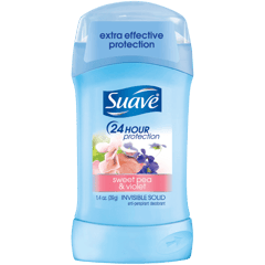 Suave Sweet Pea & Violet Invisible Solid Anti-Perspirant/Deodorant (2019 formulation)