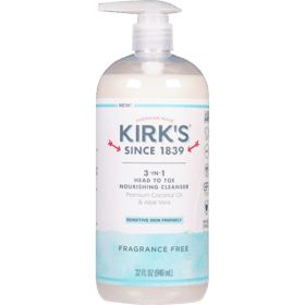 EWG Skin Deep® | Kirk's Fragrance Free 3 in 1 Head to Toe