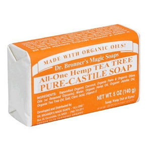 Dr. Bronner's All-One Hemp Pure-Castile Soap, Tea Tree (2019 formulation)