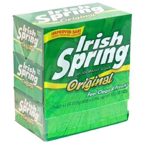 Irish Spring Bar Soap, Original Clean