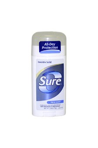 Sure Invisible Solid Anti-Perspirant & Deodorant, Fresh & Cool 