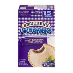 Ewg�s Food Scores | Smucker�s Uncrustables Uncrustables, Soft Bread  Sandwich, Peanut Butter & Grape Jelly Ewg�s Food Scores | Smucker�s Uncrustables Uncrustables, Soft Bread  Sandwich, Peanut Butter & Grape Jelly