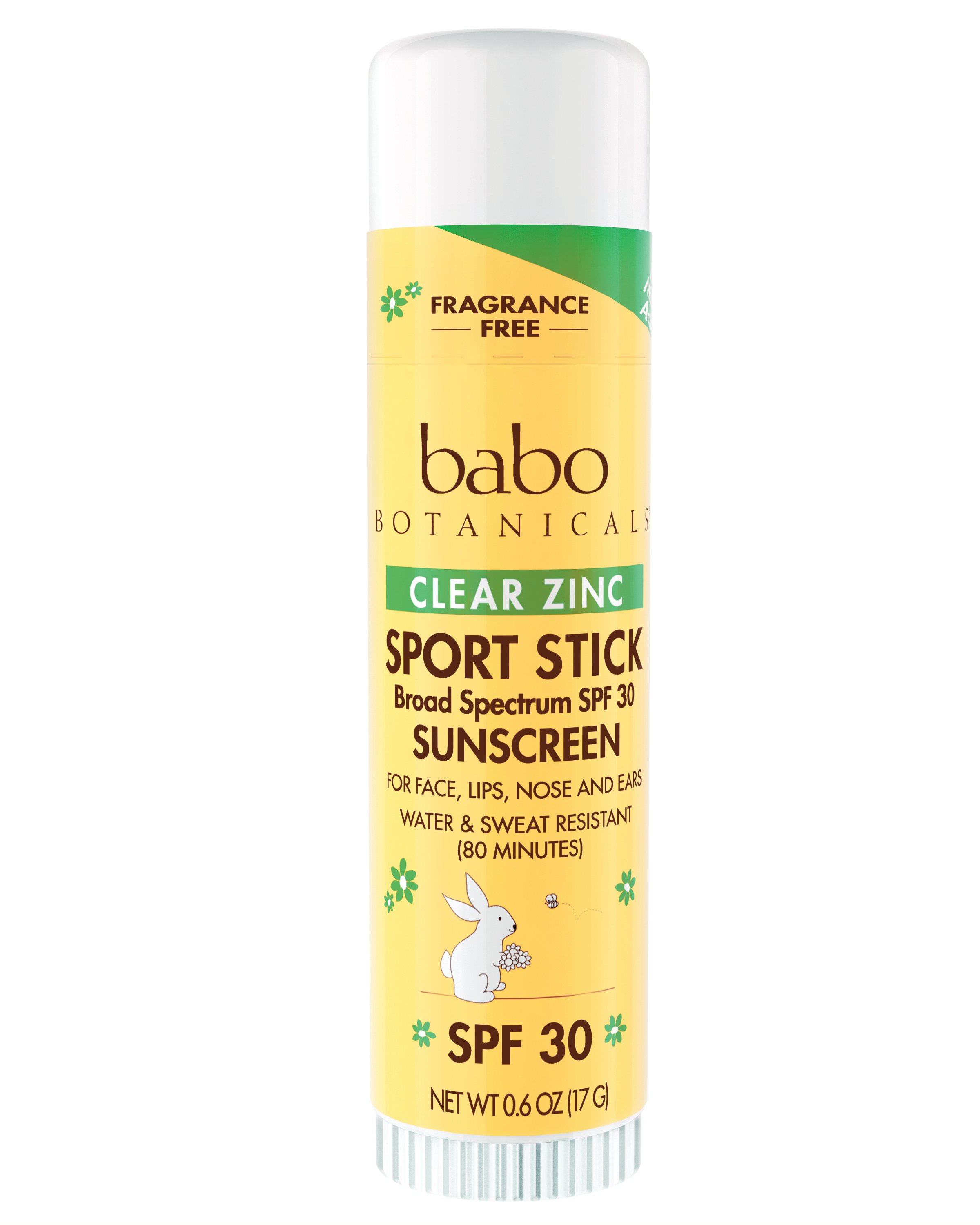  Babo Botanicals Super Shield SPF 50 Stick Sunscreen - 70%  Organic Ingredients - Natural Zinc Oxide - For all ages - NSF & MADE SAFE  Certified - EWG Verified - Water