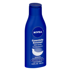 NIVEA Essentially Enriched Body Lotion for Dry Skin, 6.8 Fl Oz Bottle