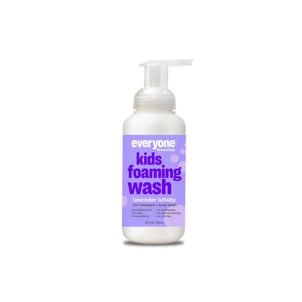 Everyone Kids Foaming Wash, Lavender Lullaby