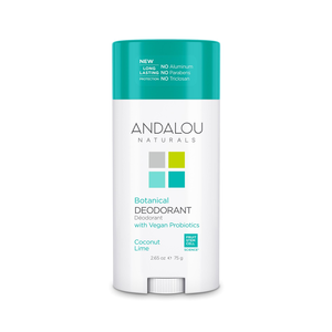Andalou Naturals Botanical Deodorant, Coconut Lime (2019 formulation)