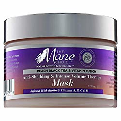 The Mane Choice  Anti Shedding & Intense Volume Therapy Mask, Peach Black Tea & Vitamin Fusion (2020 formulation)