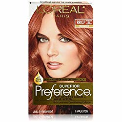 L'Oreal Paris Superior Preference Hair Color Warmer RR07 Intense Red Copper