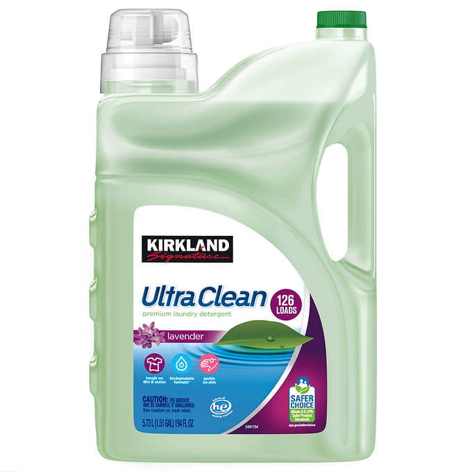 Kirkland Signature Ultra Clean Premium Laundry Detergent, Lavender