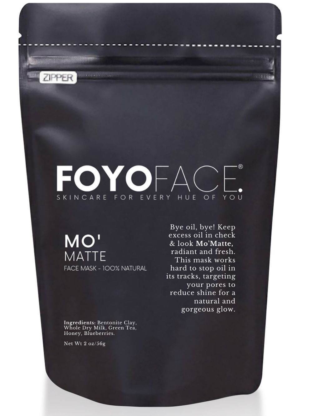 Foyo Face Mo' Matte Face Mask