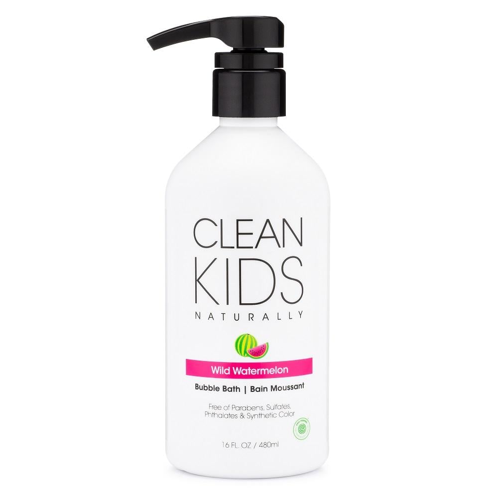 Clean Kids Naturally Wild Watermelon Bubble Bath