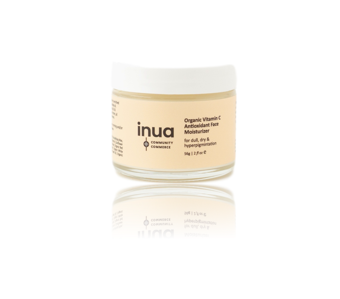 Inua Antioxidant Face Moisturizer, Organic Vitamin C (2020 formulation)