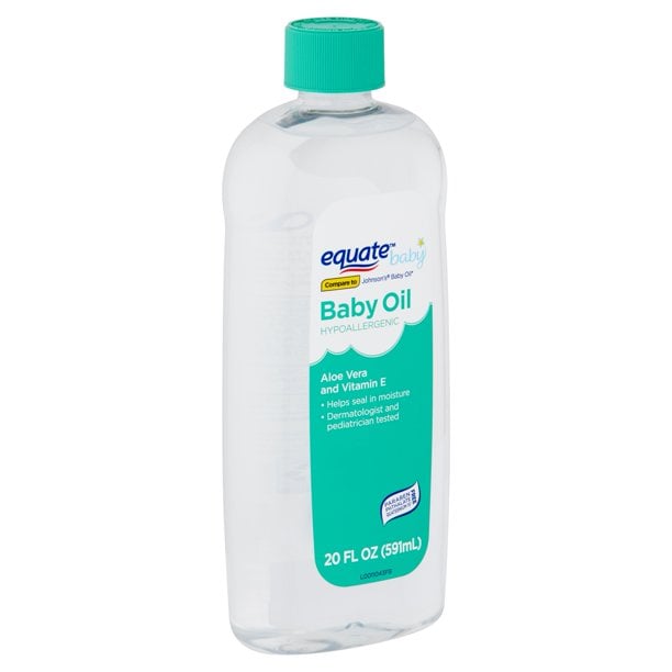 Equate Baby Hypoallergenic Baby Oil Gel