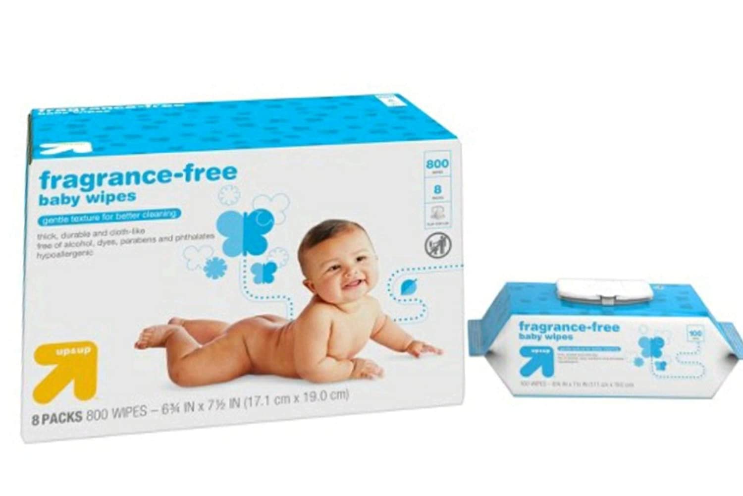 Up and up store baby wipes