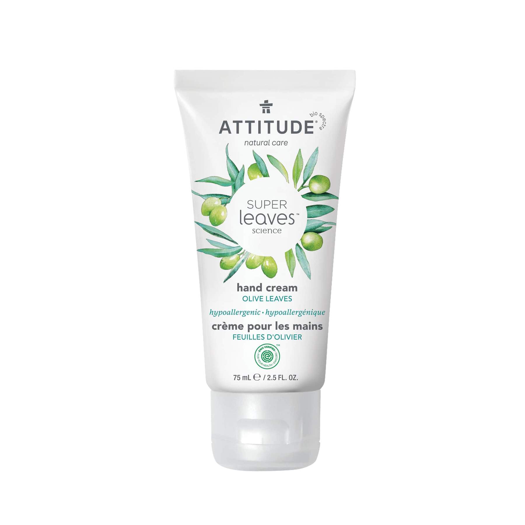 ATTITUDE Super Leaves Science Hand Cream, Olive Leaves