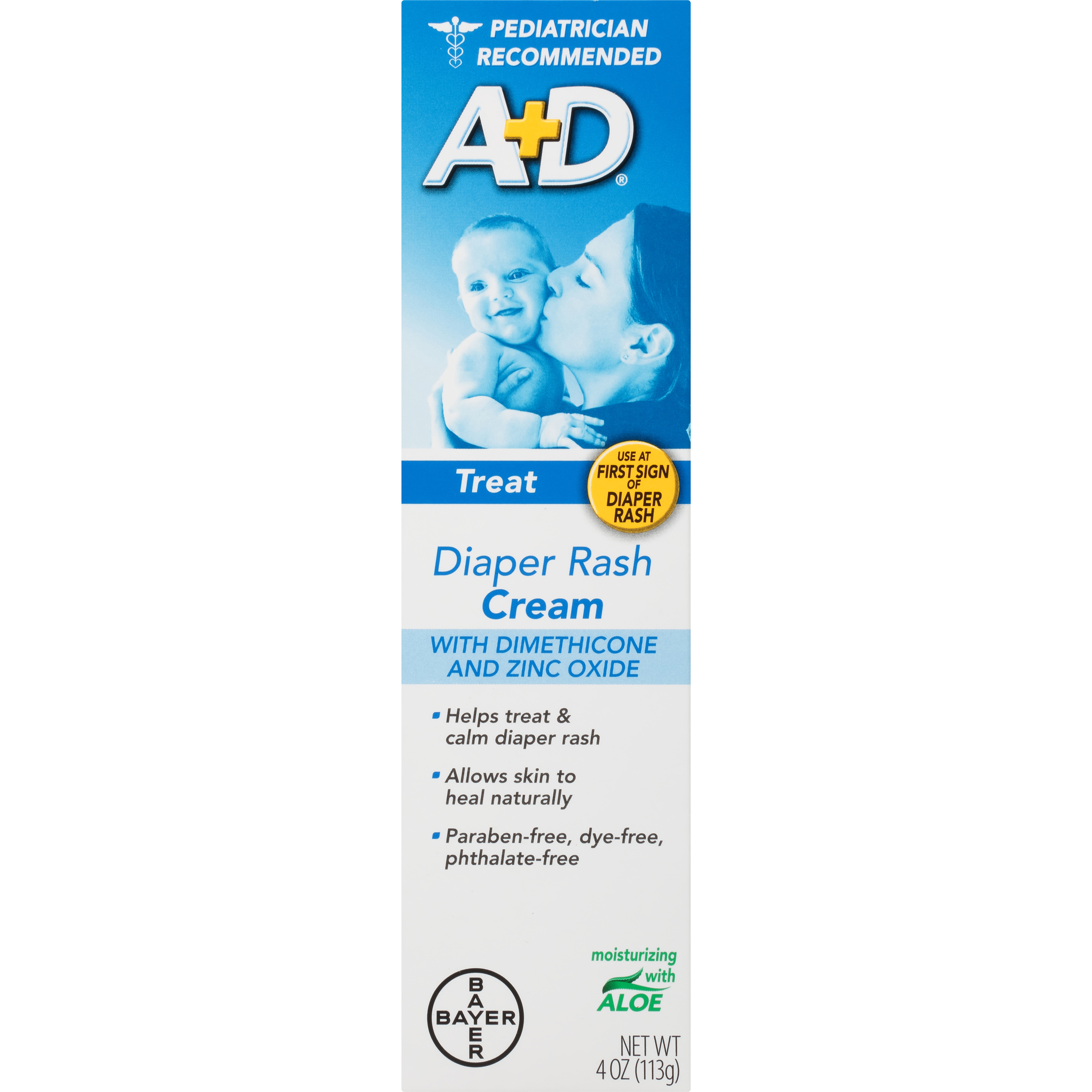 EWG Skin Deep® Bayer Diaper Rash Cream With Dimethicone and Zinc
