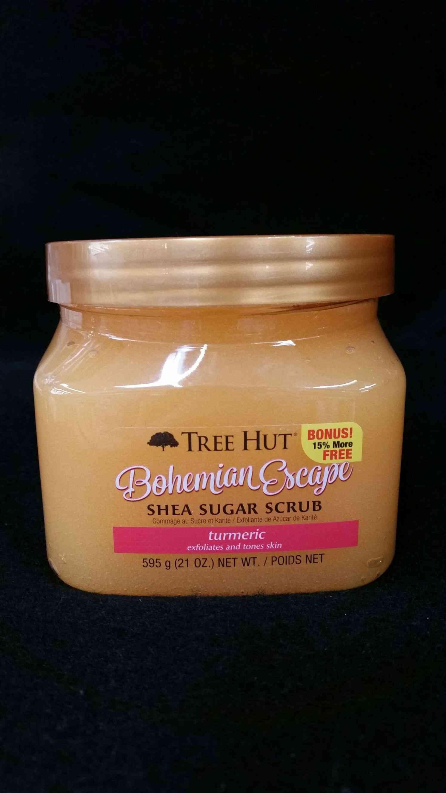 Tree Hut Bohemian Escape Shea Sugar Scrub, Turmeric (2019 formulation)