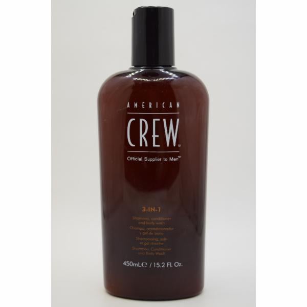 American Crew 3-in-1 Shampoo, Conditioner, Body Wash