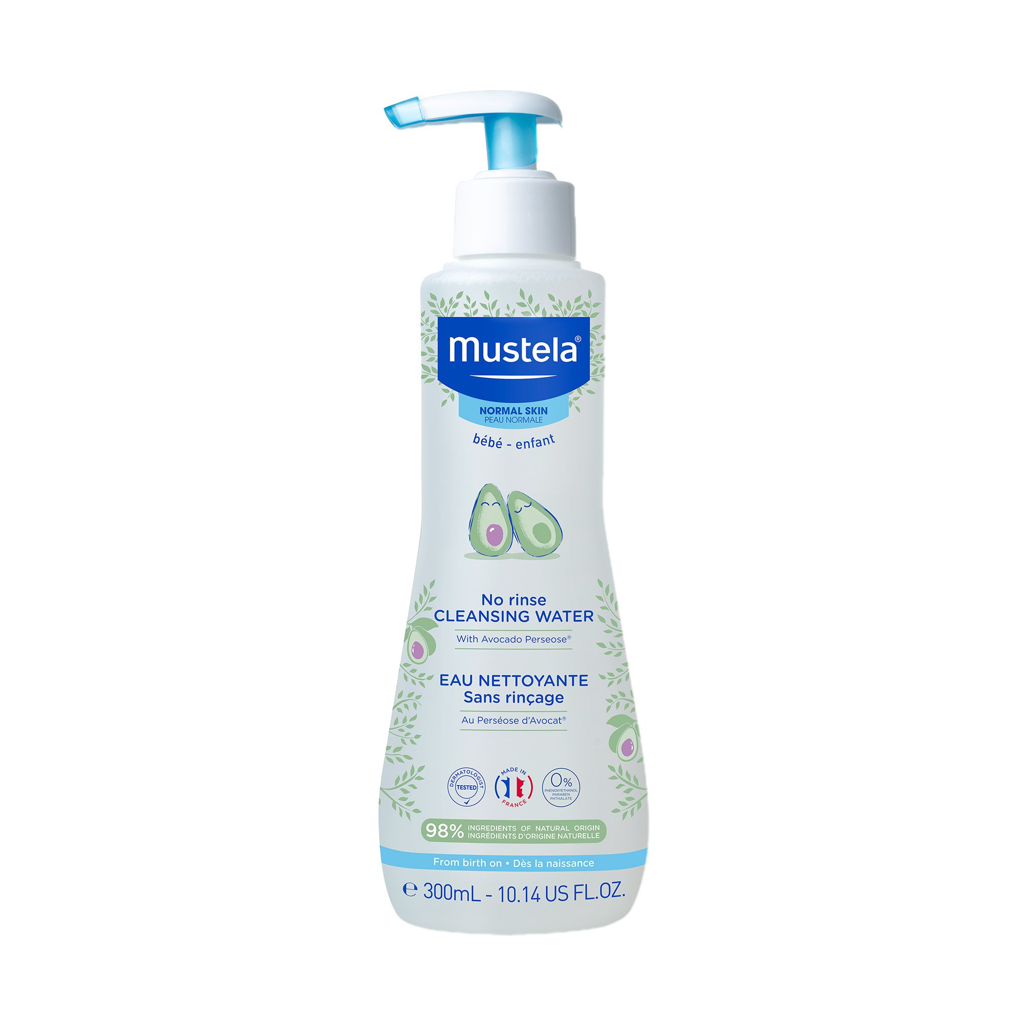 EWG Skin Deep® Mustela NoRinse Cleansing Water (2018 formulation) Rating