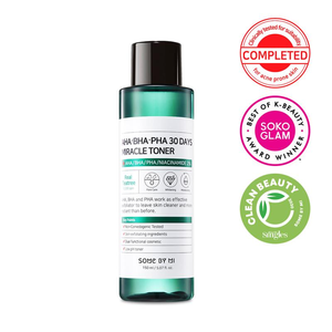 Some By Mi AHA, BHA, PHA 30 Day Miracle Toner (Deluxe Mini) – Beauty Within