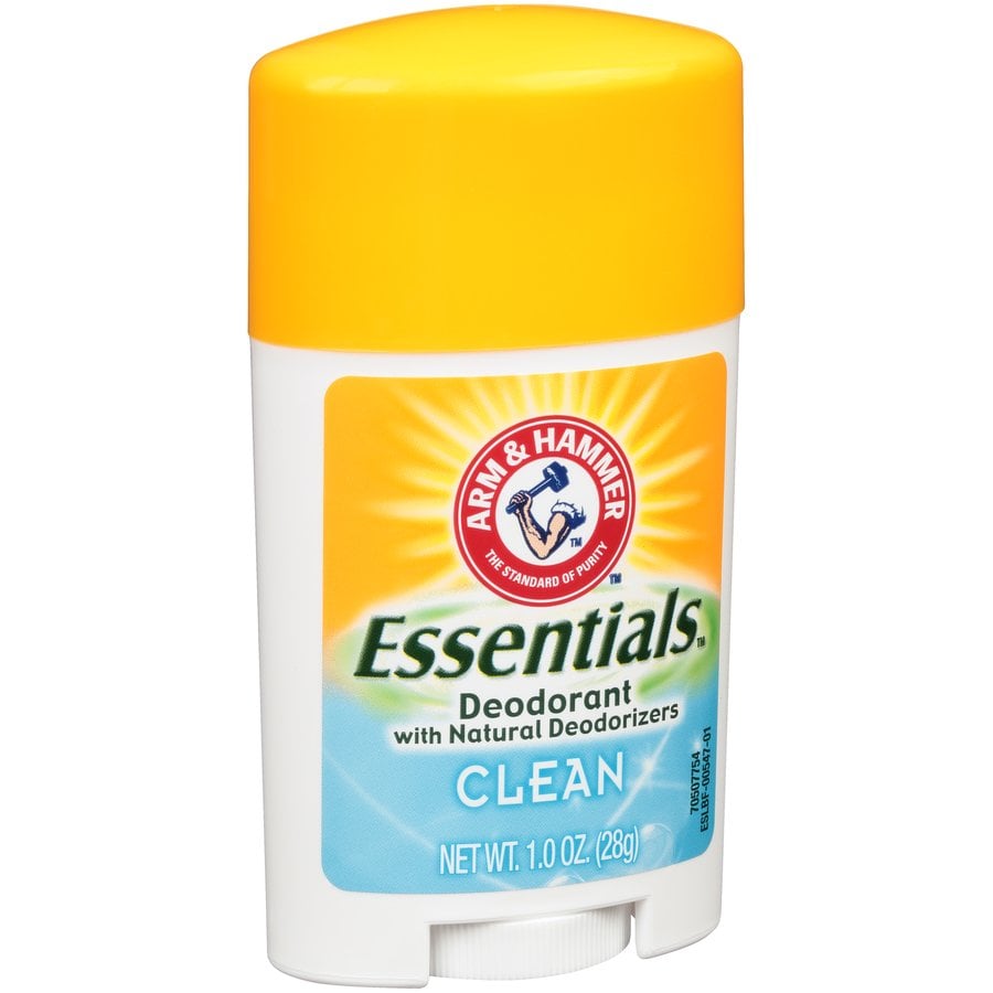 Arm & Hammer Essentials Deodorant With Natural Deodorizer, Clean (2019 formulation)